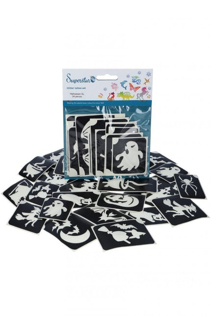 Halloween Tattoo Stencil 24st van Superstar koop je bij Partywinkel