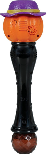 Halloween Toverstaf Pompoen Met Licht En Geluid 32cm van Fiestas Guirca koop je bij Partywinkel
