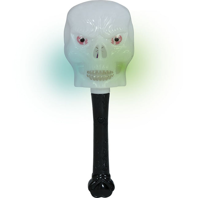 Halloween Toverstaf Schedel 22cm - Partywinkel - 8434077190685