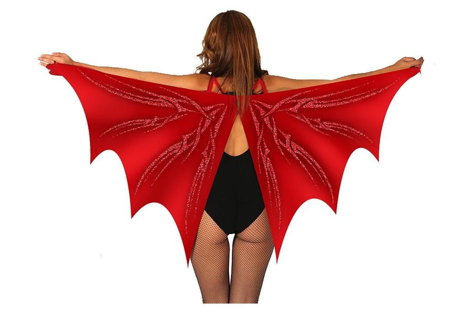Halloween Vleugels Rood 1,7m - Partywinkel - 8434077168813
