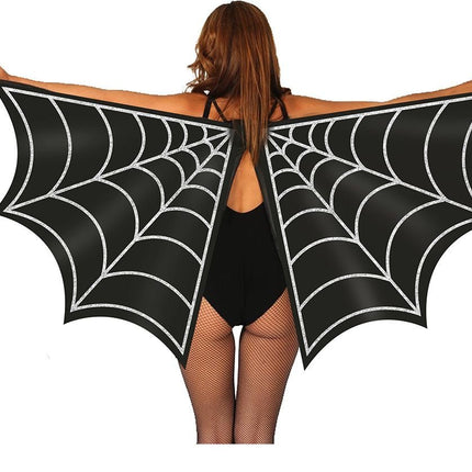 Halloween Vleugels Spinnenweb 1,7m - Partywinkel - 8434077168820