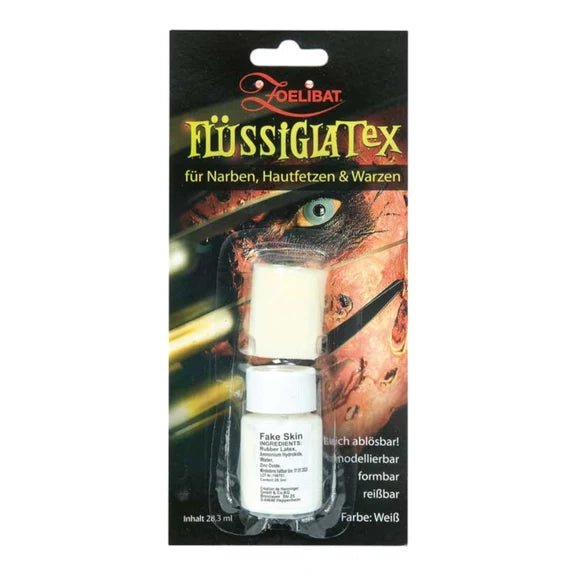 Halloween Vloeibare Latex Wit 28ml van VDV Benefit koop je bij Partywinkel