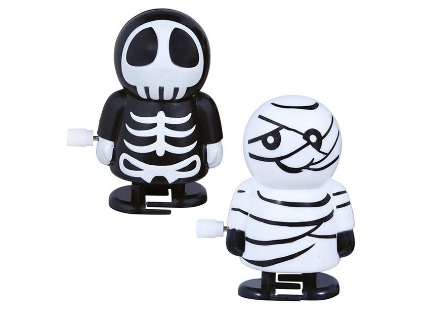 Halloween Wind - Up Zombies 5cm 12st van Fiestas Guirca koop je bij Partywinkel