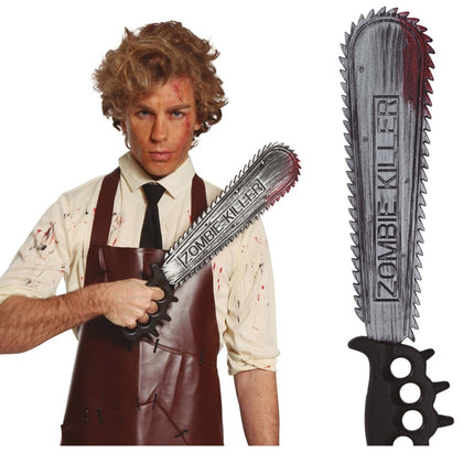 Halloween Zombie Killer Zaag 50cm van Fiestas Guirca koop je bij Partywinkel