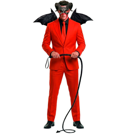 Halloween Zweep Zwart Duivel 1,8m van Widmann koop je bij Partywinkel