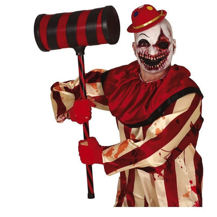 Hamer Killer Clown 79cm van Fiestas Guirca koop je bij Partywinkel