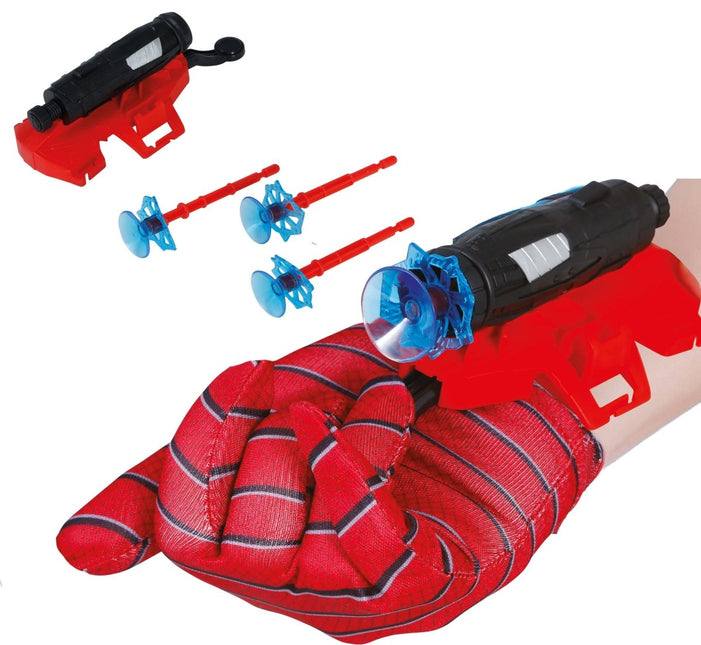 Handschoen Kind Spider Man Met Zuignap van Fiestas Guirca koop je bij Partywinkel