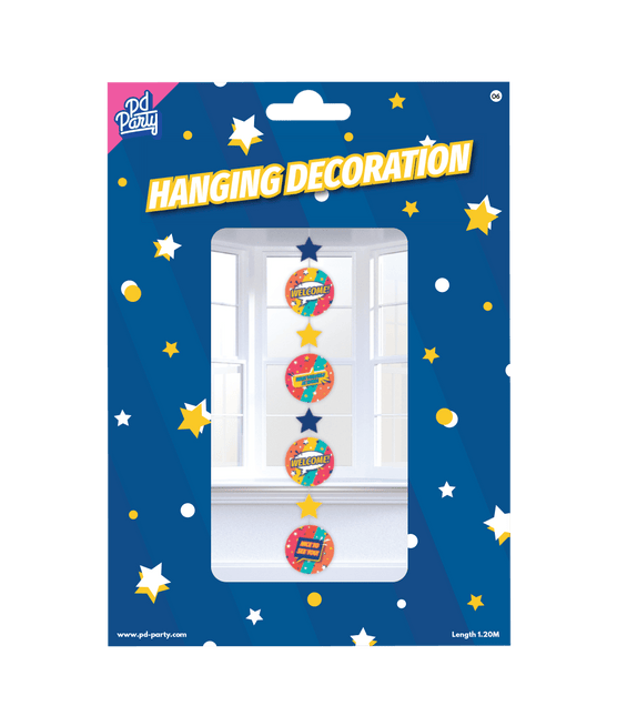Hangdecoratie Welcome 120cm van Paper Dreams koop je bij Partywinkel