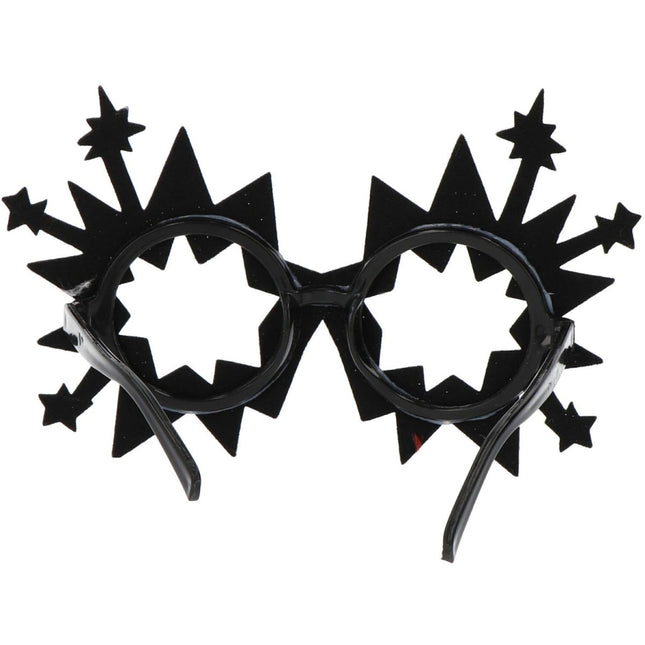 Happy New Year Bril Zilver Vuurwerk - Partywinkel - 8714572656849