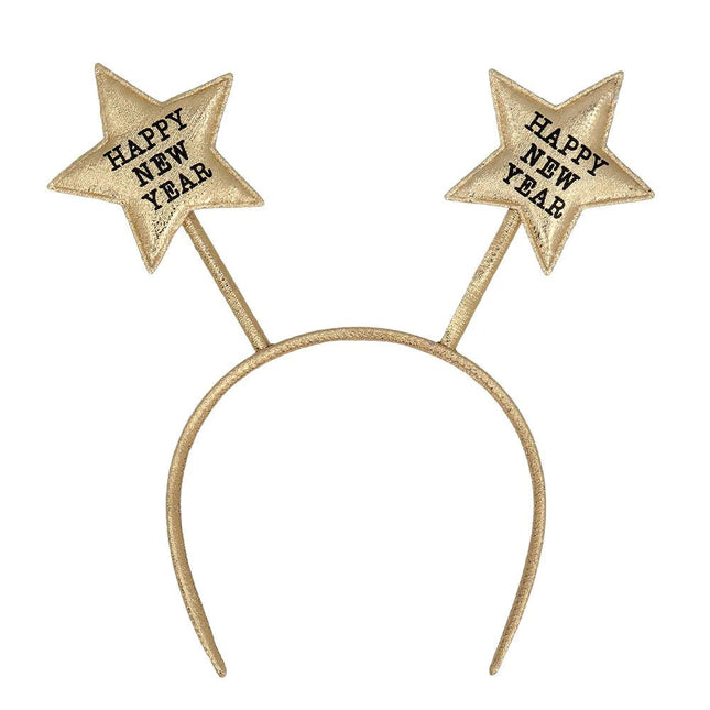Happy New Year Haarband - Partywinkel - 8712026134707