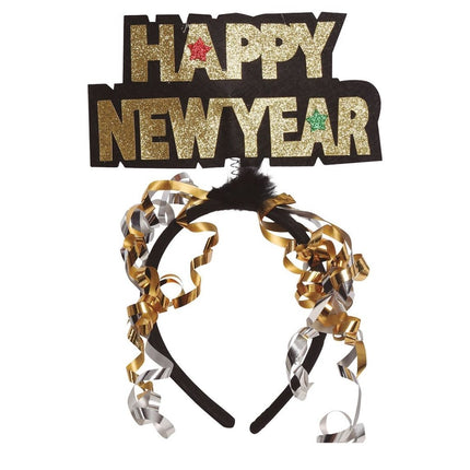 Happy New Year Hoed 24cm van Fiestas Guirca koop je bij Partywinkel