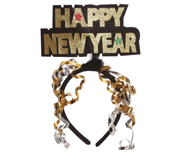 Happy New Year Hoed 24cm van Fiestas Guirca koop je bij Partywinkel
