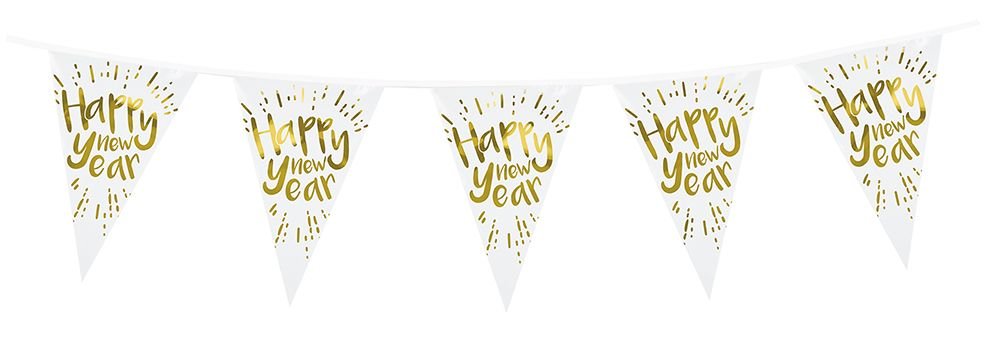 Happy New Year Slingers 4m van Boland koop je bij Partywinkel