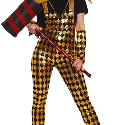 Harlekijn Halloween Kostuum Dames van Fiestas Guirca koop je bij Partywinkel