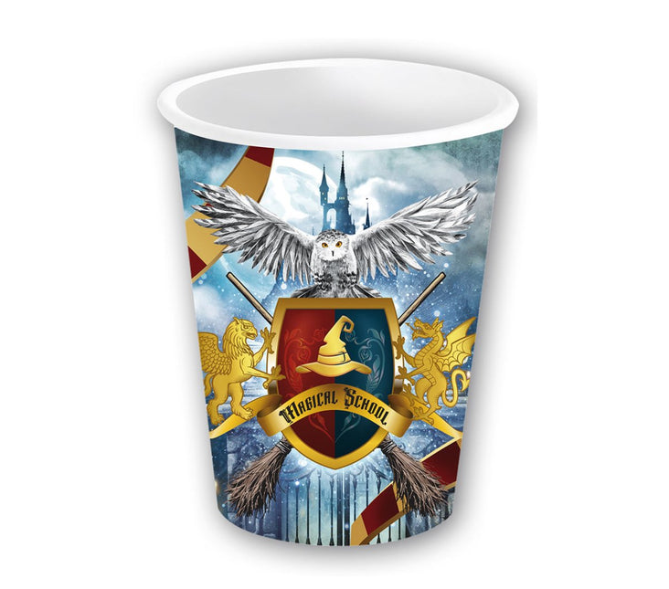 Harry Potter Bekers 240ml 6st van Fiestas Guirca koop je bij Partywinkel