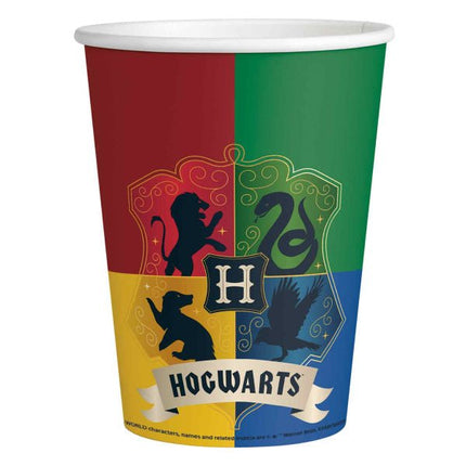 Harry Potter Bekers 250ml 8st van Riethmueller koop je bij Partywinkel