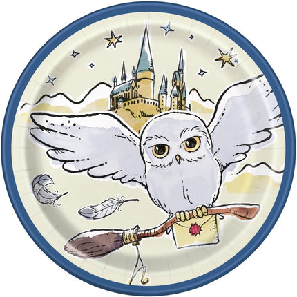 Harry Potter Borden 18cm 8st van Unique koop je bij Partywinkel