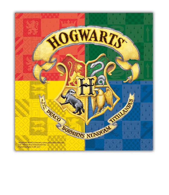 Harry Potter Servetten 2 Laags 33cm van Procos koop je bij Partywinkel