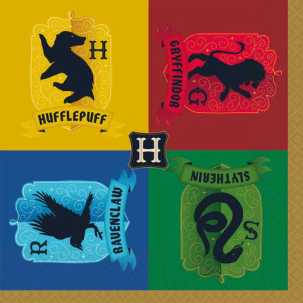 Harry Potter Servetten 33cm 16st van Riethmueller koop je bij Partywinkel