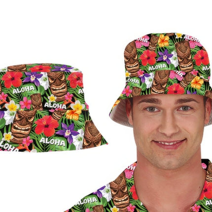 Hawaii Bucket Hat van Fiestas Guirca koop je bij Partywinkel