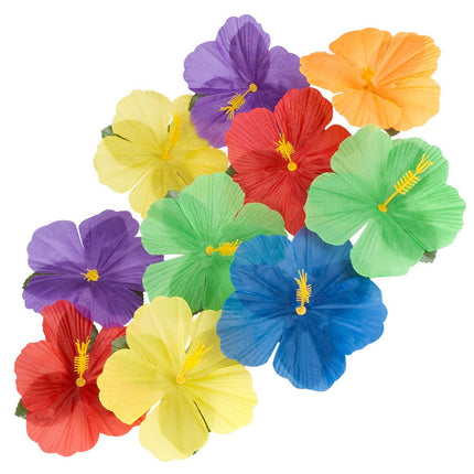 Hawaii Decoratie Bloemen 24st - Partywinkel - 8712026525130