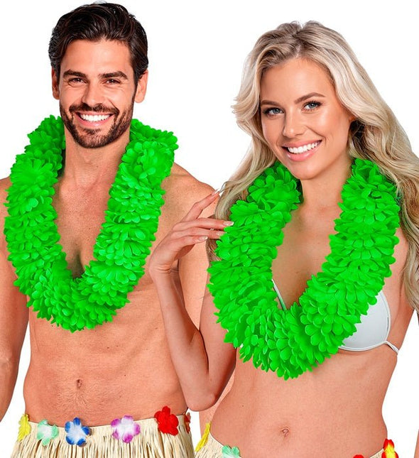 Hawaii Krans Groen van Widmann koop je bij Partywinkel
