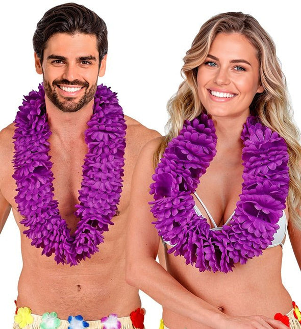 Hawaii Krans Paars van Widmann koop je bij Partywinkel