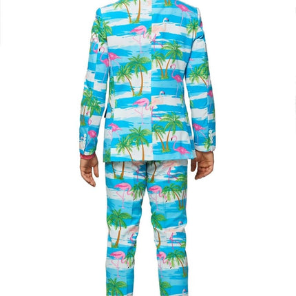 Hawaii Pak Heren Flamingo van OppoSuits koop je bij Partywinkel