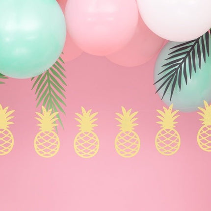 Hawaii Slinger Ananas 2m van Partydeco koop je bij Partywinkel