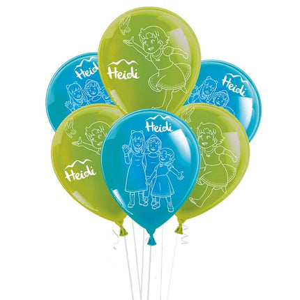 Ballons Heidi 25 cm, lot de 10
