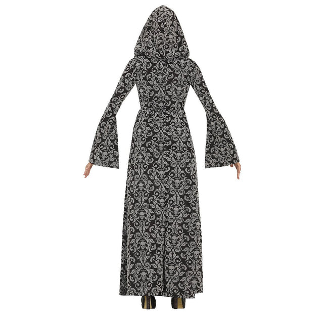 Heksen jurk Dames Doodshoofden van Fiestas Guirca koop je bij Partywinkel