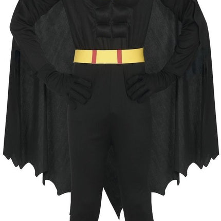 Helden Kostuum Tiener Zwart 14/16 jaar van Fiestas Guirca koop je bij Partywinkel