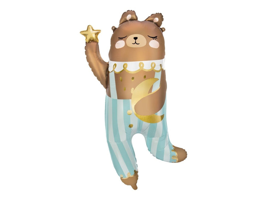 Helium Ballon Beer Leeg 90cm van Partydeco koop je bij Partywinkel