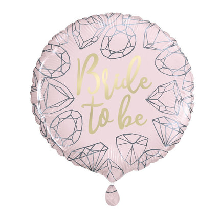 Helium Ballon Bride To Be 45cm leeg van Unique koop je bij Partywinkel