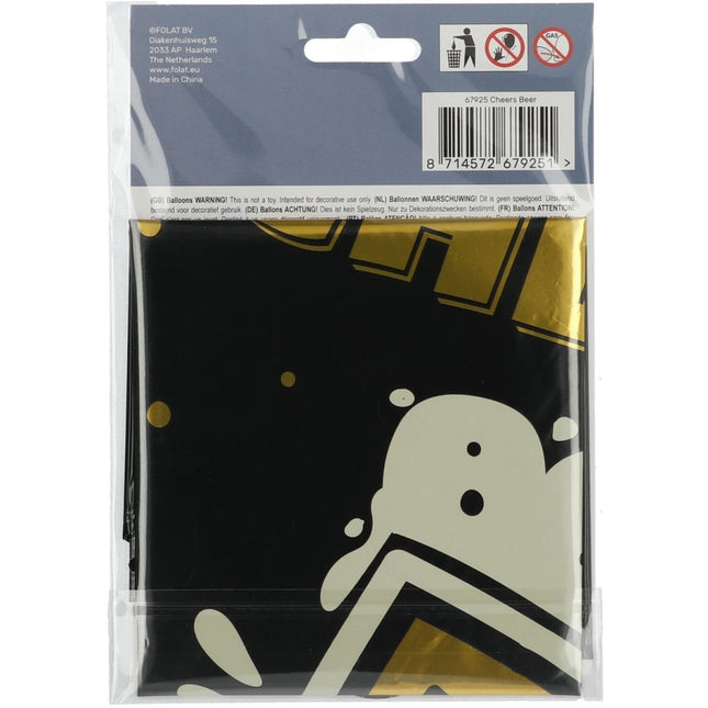 Helium Ballon Cheers Leeg 45cm van Folat koop je bij Partywinkel