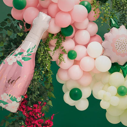 Helium Ballon Fles Bride To Be Leeg 1,08m van Partydeco koop je bij Partywinkel