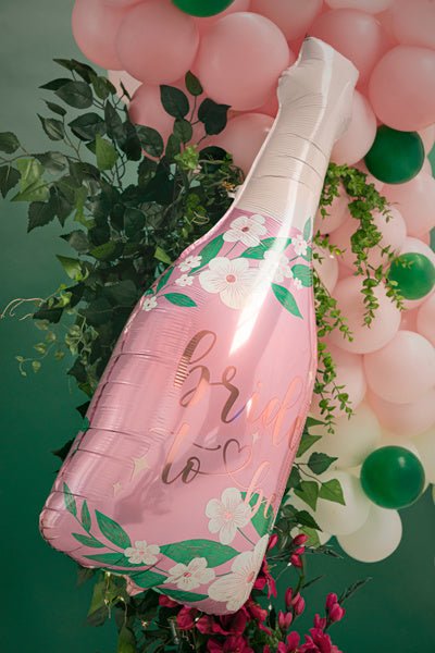 Helium Ballon Fles Bride To Be Leeg 1,08m van Partydeco koop je bij Partywinkel