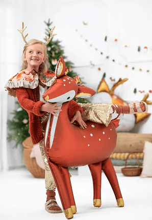 Helium Ballon Hert Leeg 1,05m van Partydeco koop je bij Partywinkel