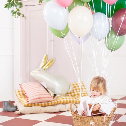 Helium Ballon Konijn Leeg 70cm van Partydeco koop je bij Partywinkel