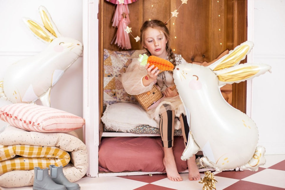 Helium Ballon Konijn Leeg 70cm van Partydeco koop je bij Partywinkel