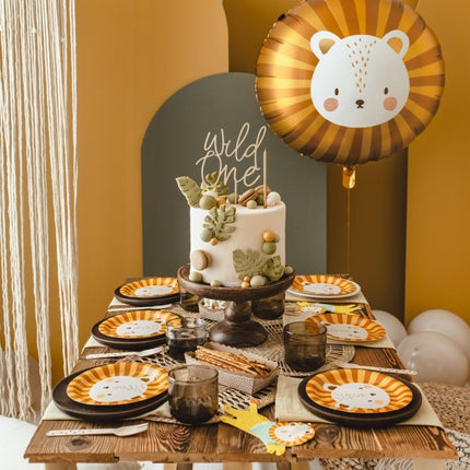 Helium Ballon Leeuw Leeg 57cm van Partydeco koop je bij Partywinkel