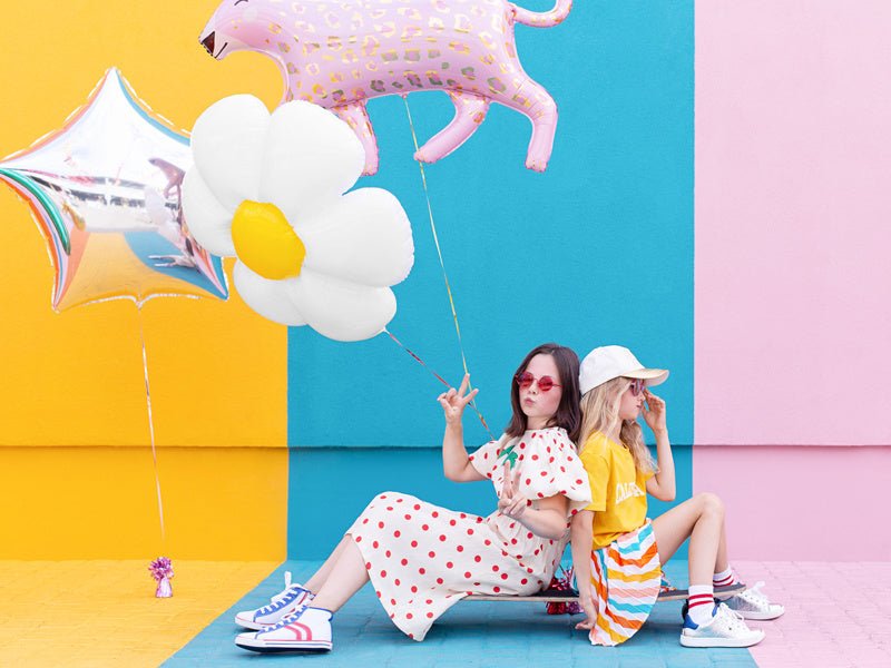 Helium Ballon Luipaard Leeg 1,14m van Partydeco koop je bij Partywinkel