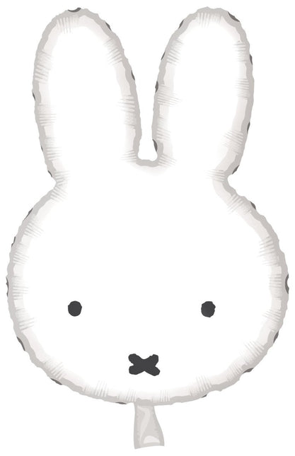 Helium Ballon Nijntje Leeg 65cm van Haza Witbaard koop je bij Partywinkel