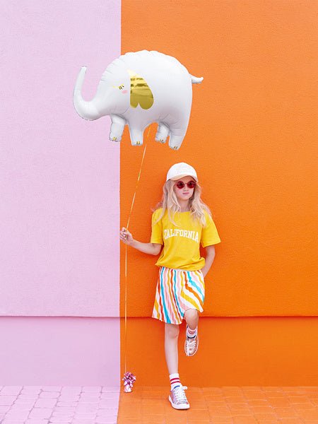 Helium Ballon Olifant Leeg 83cm van Partydeco koop je bij Partywinkel