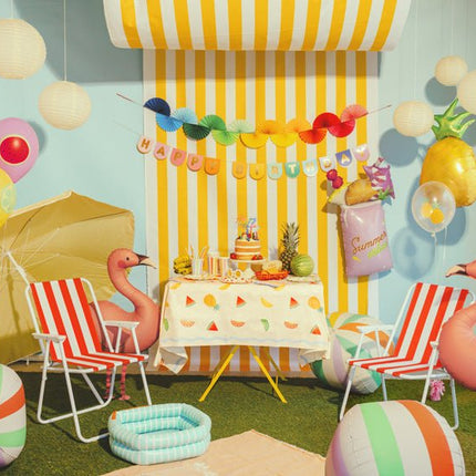Helium Ballon Sinaasappel 35cm Leeg van Partydeco koop je bij Partywinkel
