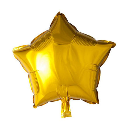 Helium Ballon Ster Goud 45cm leeg - Partywinkel - 5712735003953