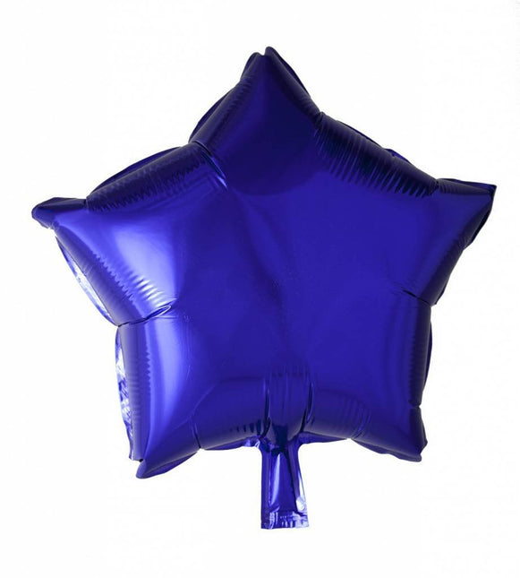 Helium Ballon Ster Paars 46cm leeg van WeFiesta koop je bij Partywinkel