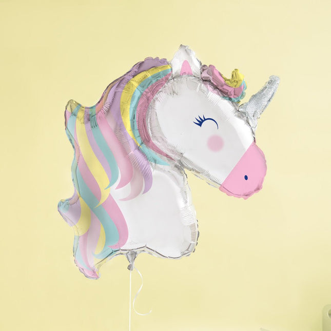 Helium Ballon Unicorn XL 1,06m leeg van Unique koop je bij Partywinkel