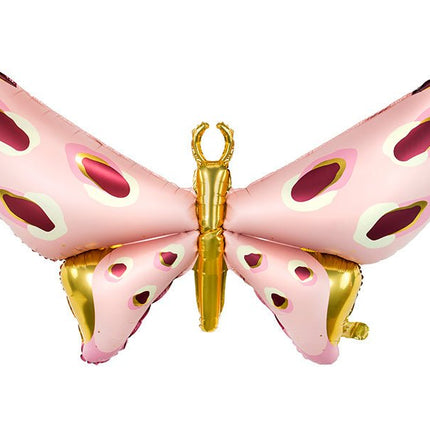 Helium Ballon Vlinder Leeg 1,2m van Partydeco koop je bij Partywinkel