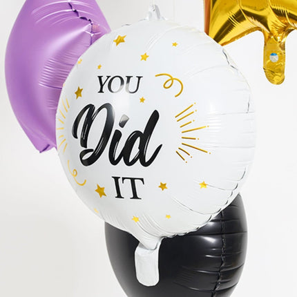 Helium Ballon You Did It Leeg 45cm van Folat koop je bij Partywinkel